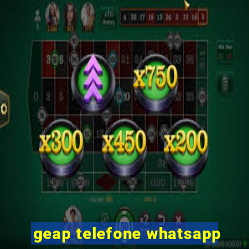 geap telefone whatsapp